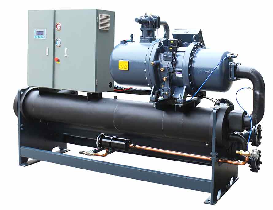 水冷式單機(jī)頭螺桿冷水機(jī)組